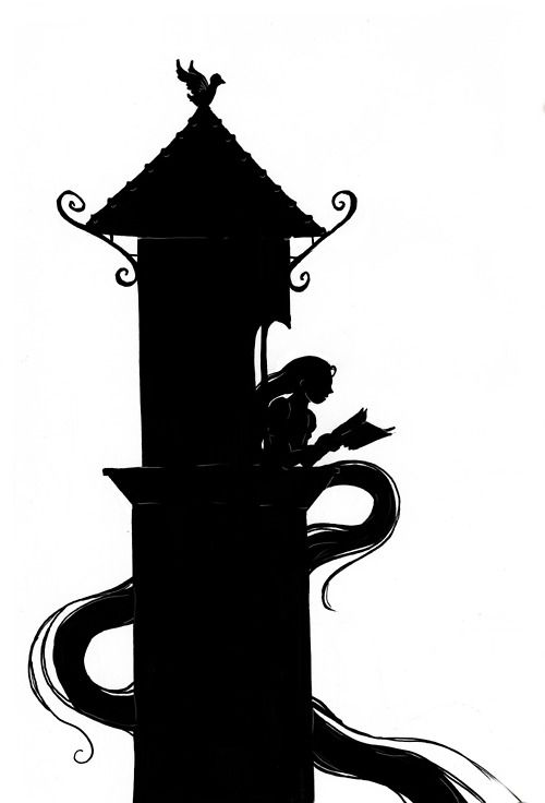 Download Disney Rapunzel Silhouette at GetDrawings | Free download