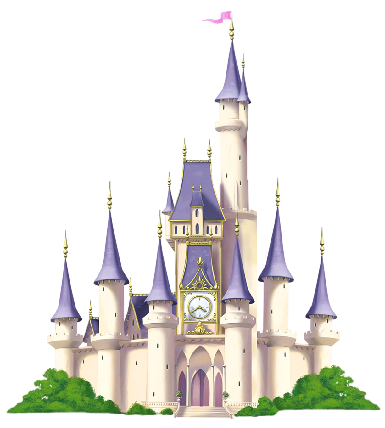 Free 308 Cinderella Castle Disney World Svg SVG PNG EPS DXF File.