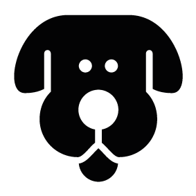 Dog Face Silhouette at GetDrawings | Free download