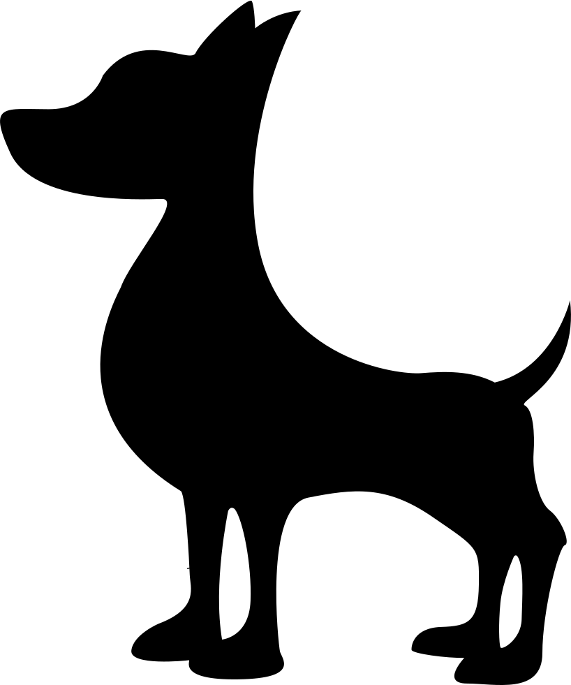 Dog Silhouette Svg at GetDrawings | Free download