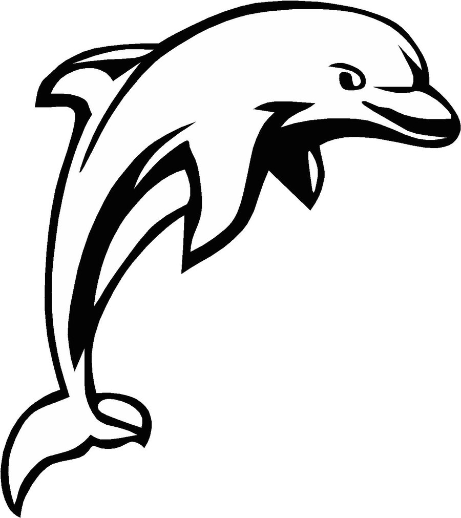 Dolphin Jumping Silhouette At Getdrawings Free Download