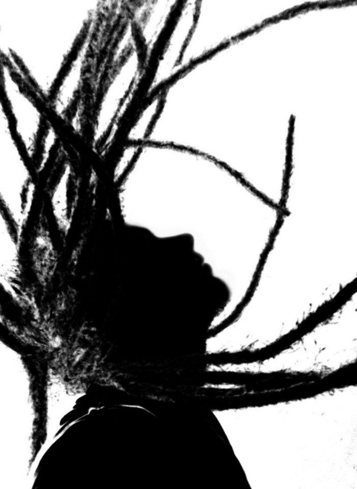 Dreadlocks Silhouette at GetDrawings | Free download