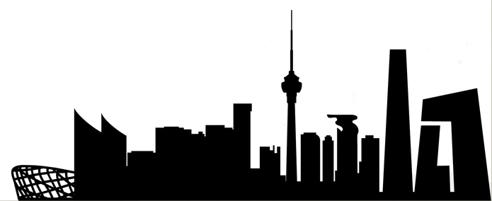 Dubai Skyline Silhouette At GetDrawings | Free Download