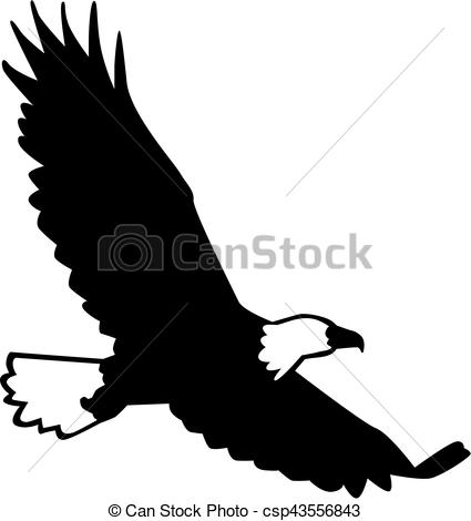 Eagle Silhouette Clip Art Free at GetDrawings | Free download