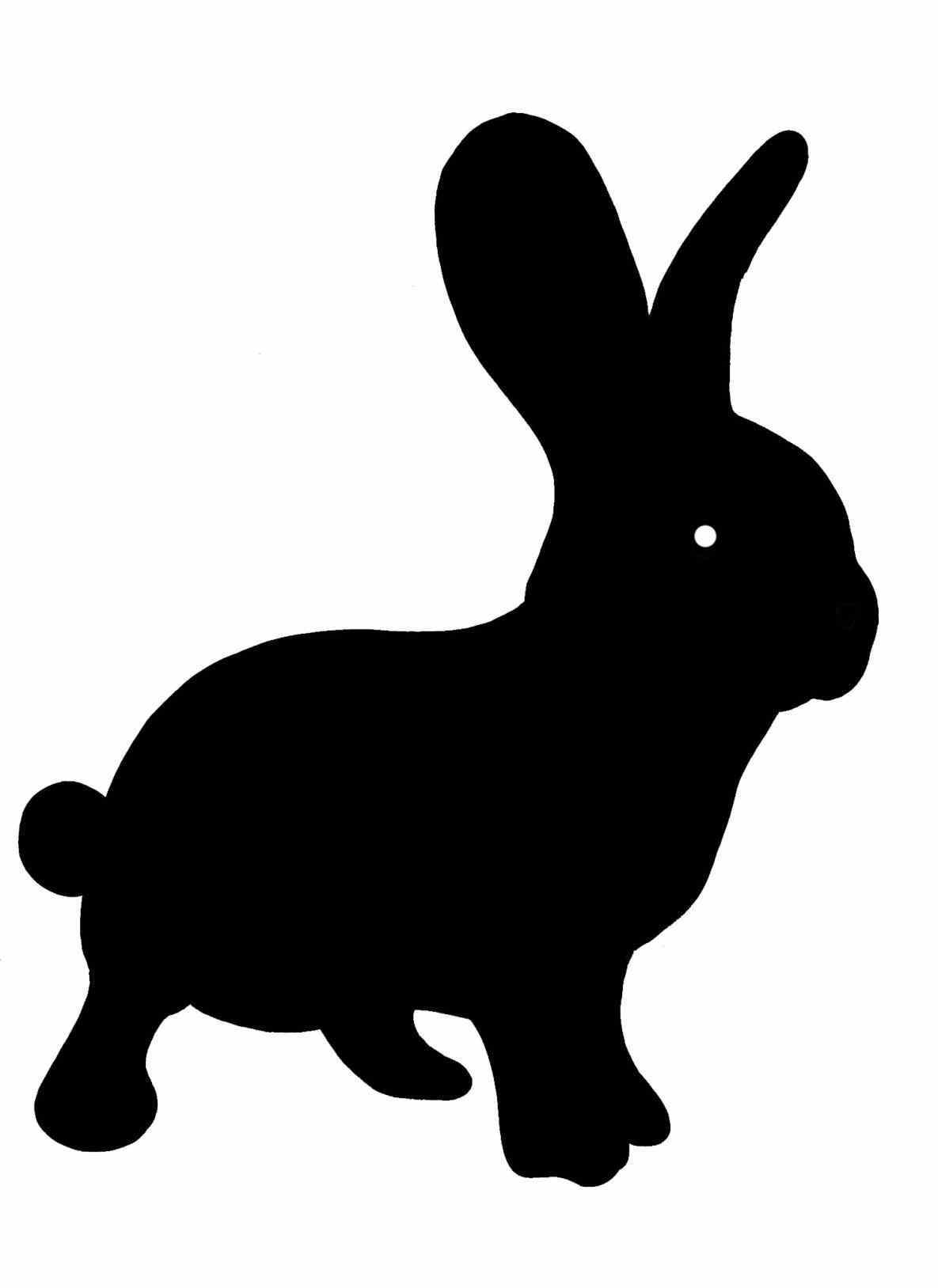 Easter Bunny Silhouette Clip Art at GetDrawings Free download