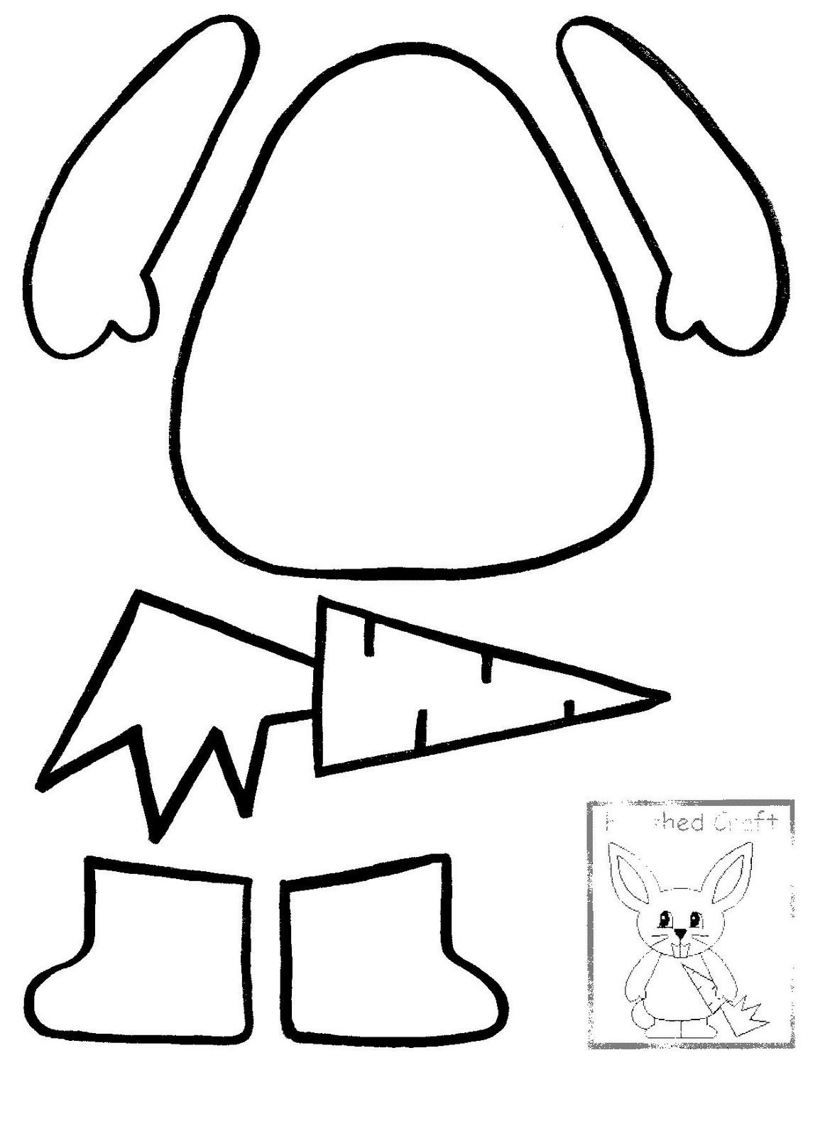 Easter Bunny Silhouette Printable At GetDrawings Free Download