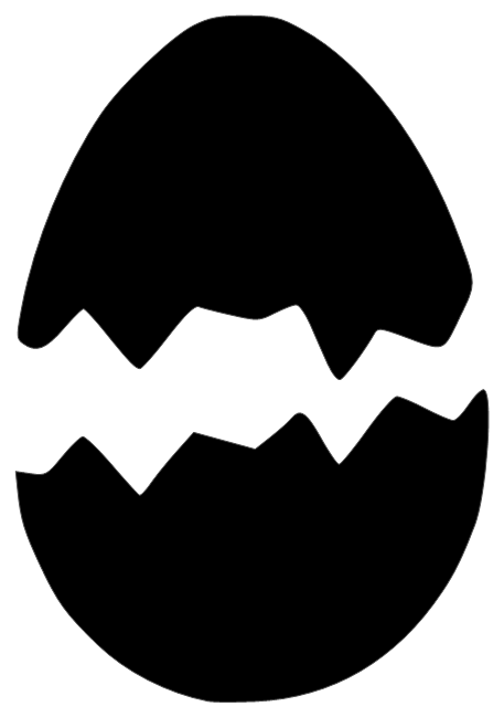The best free Easter egg silhouette images. Download from 585 free