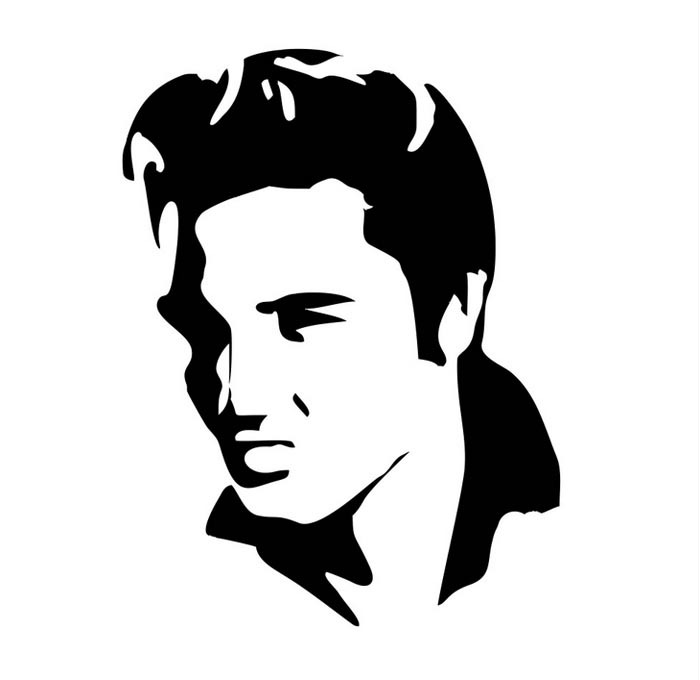 Elvis Presley Silhouette Images at GetDrawings | Free download