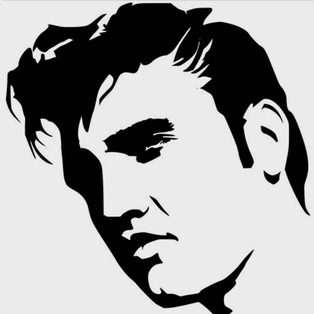 Elvis Silhouette at GetDrawings | Free download