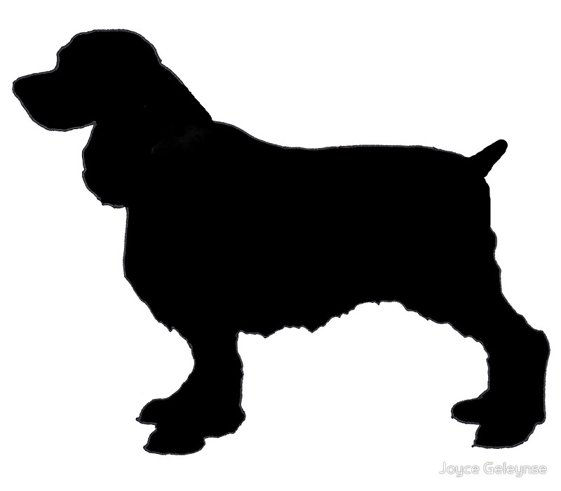 English Springer Spaniel Silhouette at GetDrawings | Free download