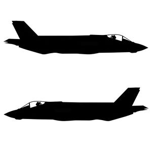 F 35 Silhouette At GetDrawings | Free Download