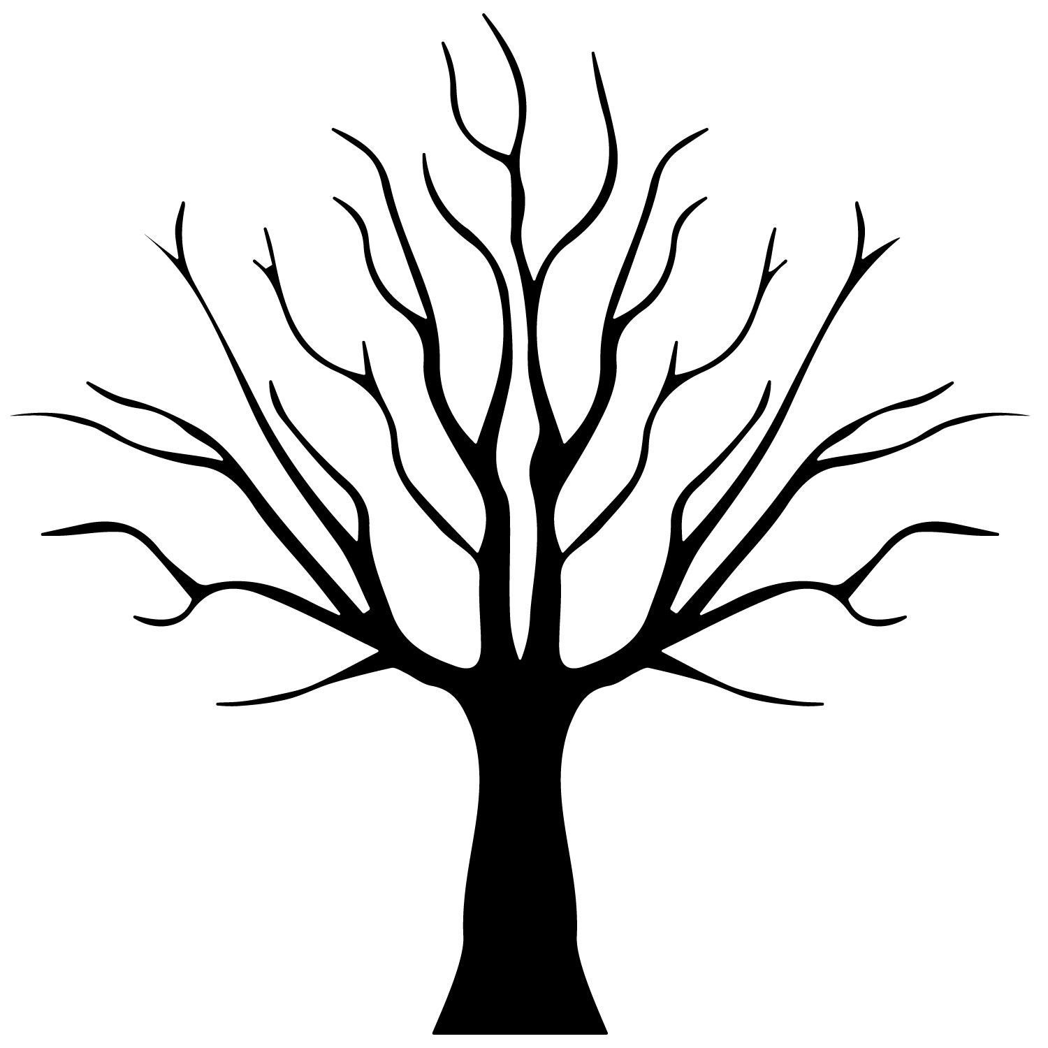Fall Tree Silhouette At GetDrawings Free Download