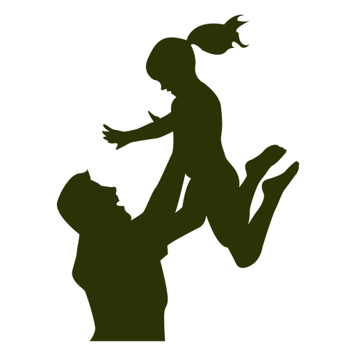 Father Daughter Silhouette Clip Art At Free For Personal Use Father Daughter