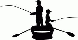 Download Father Son Fishing Silhouette at GetDrawings | Free download