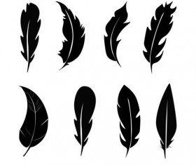 Download Feather Silhouette Vector Free at GetDrawings | Free download