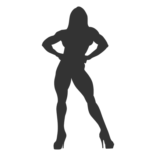 drawing body silhouette