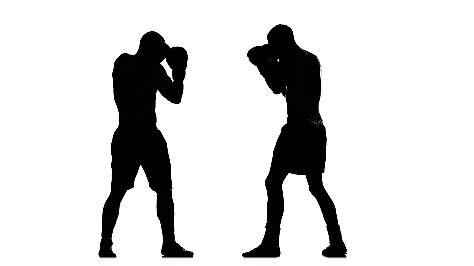 Fight Silhouette At Getdrawings Free Download