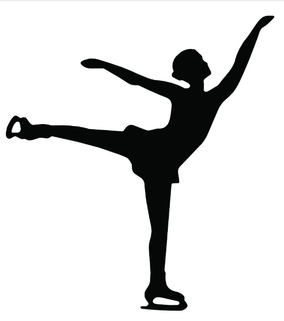 figure skating drawing