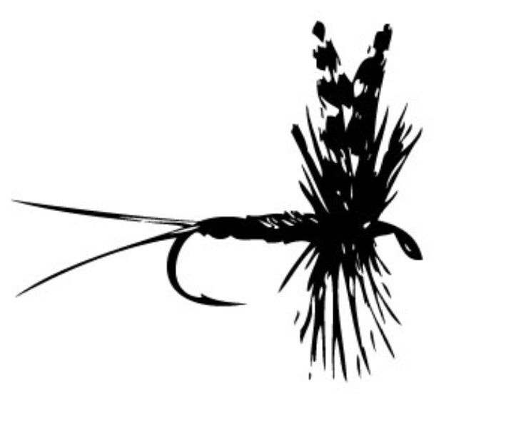 Fly Fishing Silhouette Image at GetDrawings | Free download