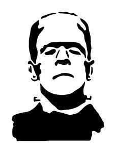 Download Frankenstein Silhouette Patterns at GetDrawings | Free ...