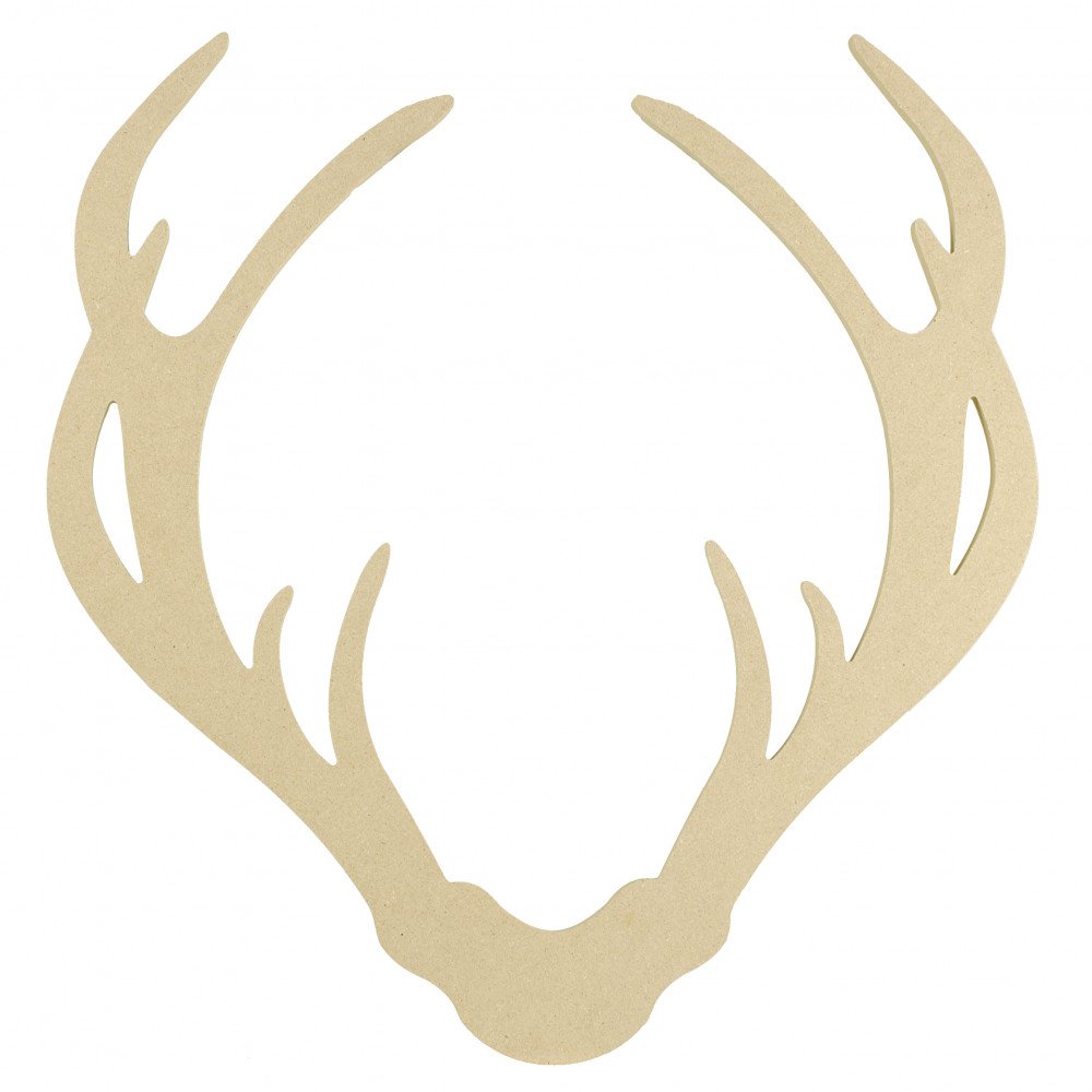 Free Deer Antler Silhouette at GetDrawings Free download