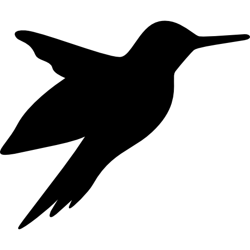 Free Hummingbird Silhouette Clip Art at GetDrawings | Free download