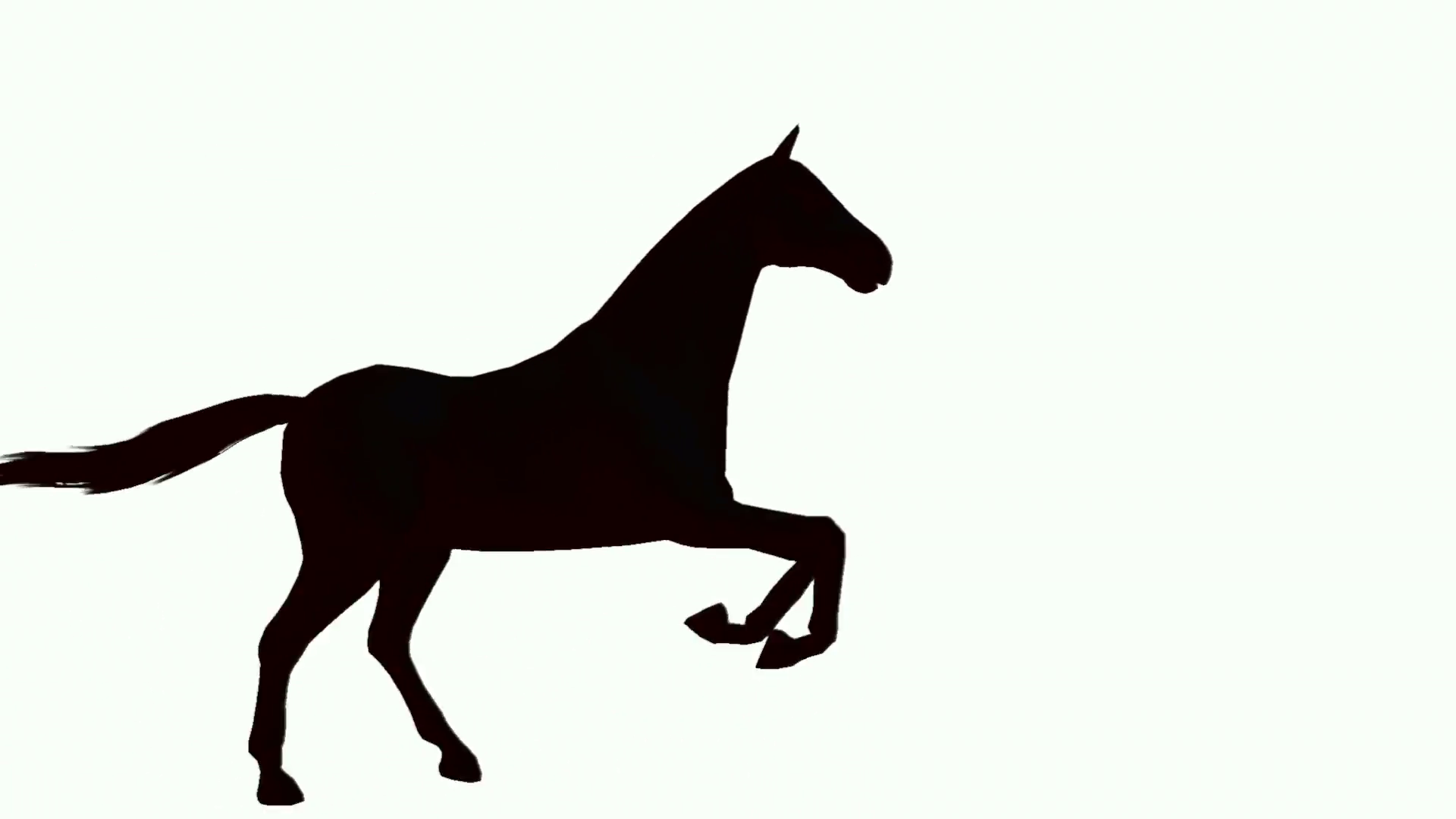 Galloping Horses Silhouette at GetDrawings | Free download