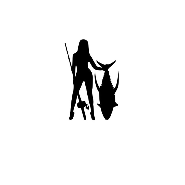 Girl Fishing Silhouette At GetDrawings | Free Download