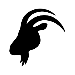 Goat Head Silhouette at GetDrawings | Free download