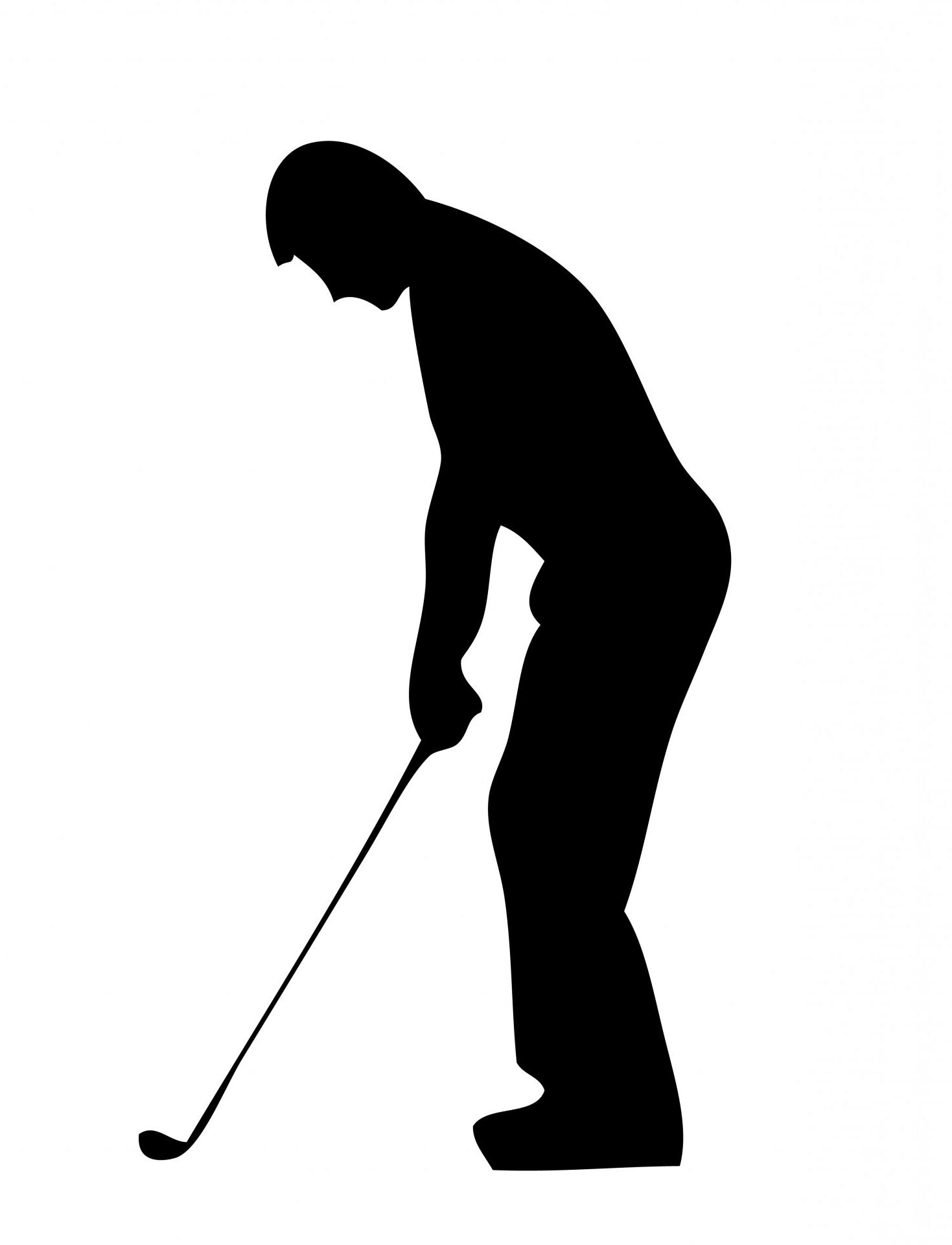 Golf Silhouette Vector Free at GetDrawings Free download