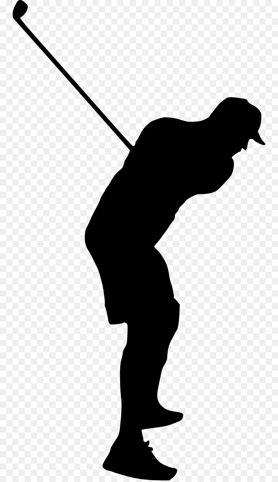 Golfer Swing Silhouette at GetDrawings | Free download