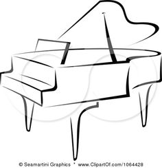 Grand Piano Silhouette at GetDrawings | Free download