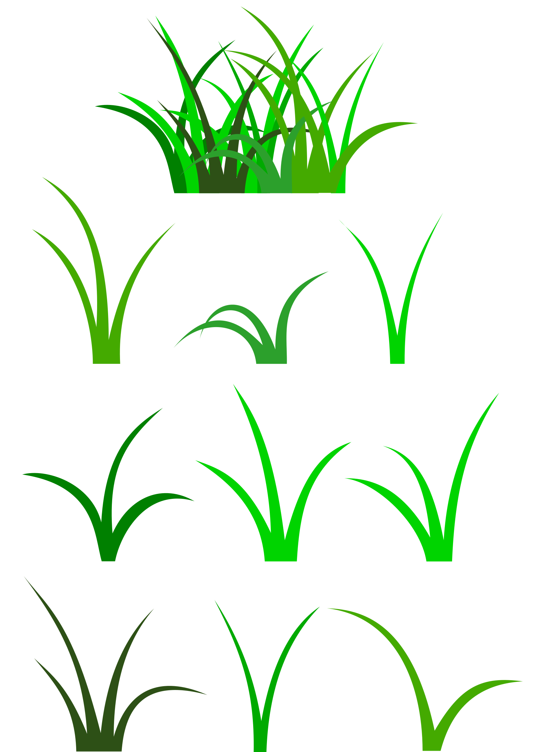 Grass Silhouette Clip Art At Getdrawings Free Download 7036