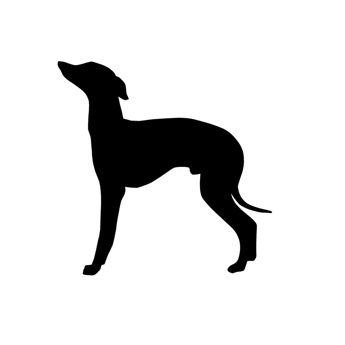 Greyhound Silhouette At GetDrawings | Free Download