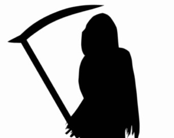 Grim Reaper Silhouette At Getdrawings 