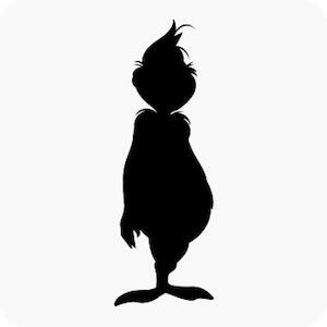 Grinch Silhouette at GetDrawings | Free download