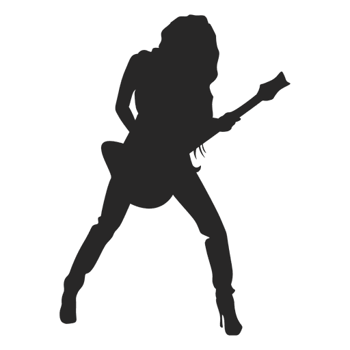 Guitarist Silhouette At Getdrawings Free Download 3024