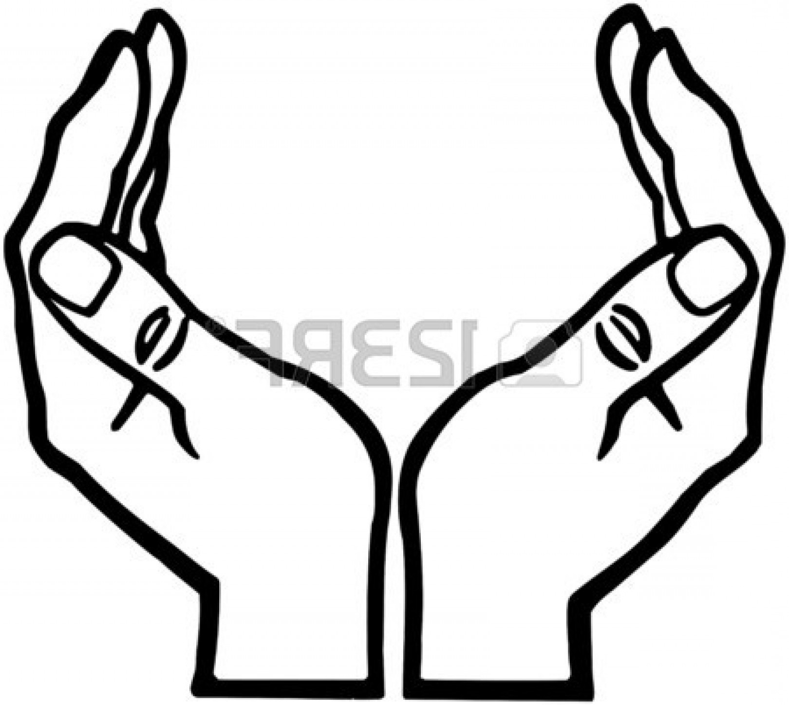 Две руки символ