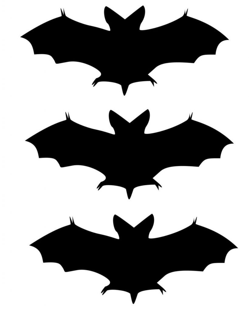 Hanging Bat Silhouette Template At GetDrawings Free Download