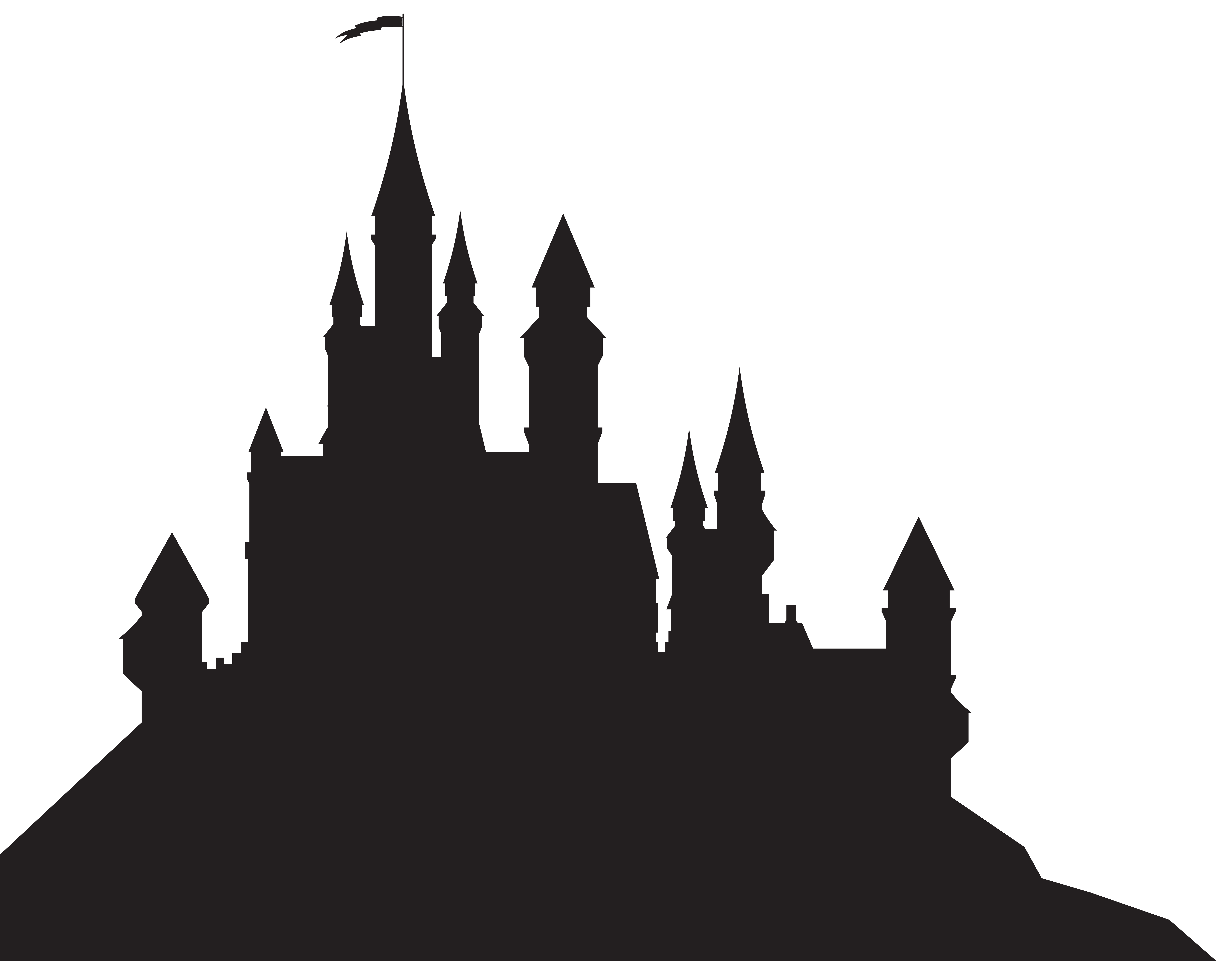 Hogwarts Castle Silhouette At GetDrawings Free Download