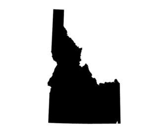 Idaho Silhouette At Getdrawings Free Download