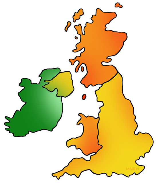Ireland Map Silhouette At Getdrawings Free Download