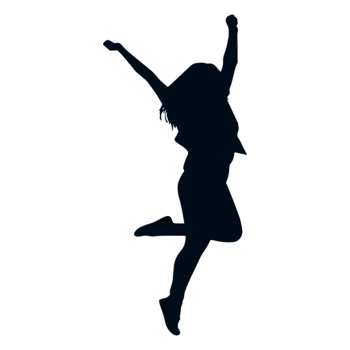 Jumping Silhouette Vector At Getdrawings Free Download