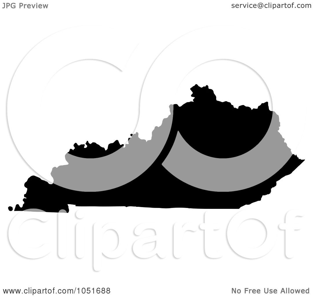 Kentucky State Silhouette At Getdrawings Free Download