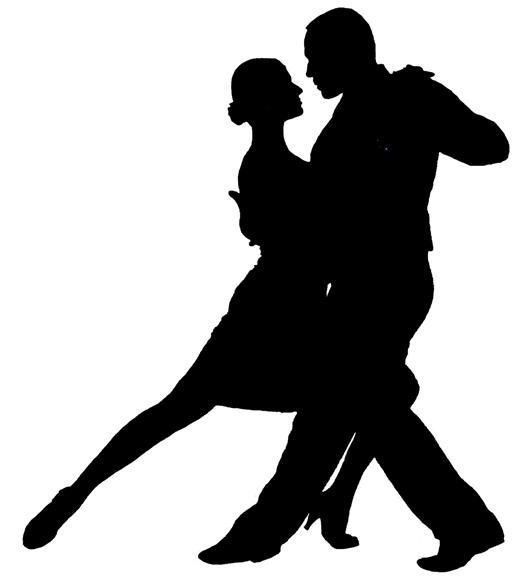 Latin Dancers Silhouette At Getdrawings 