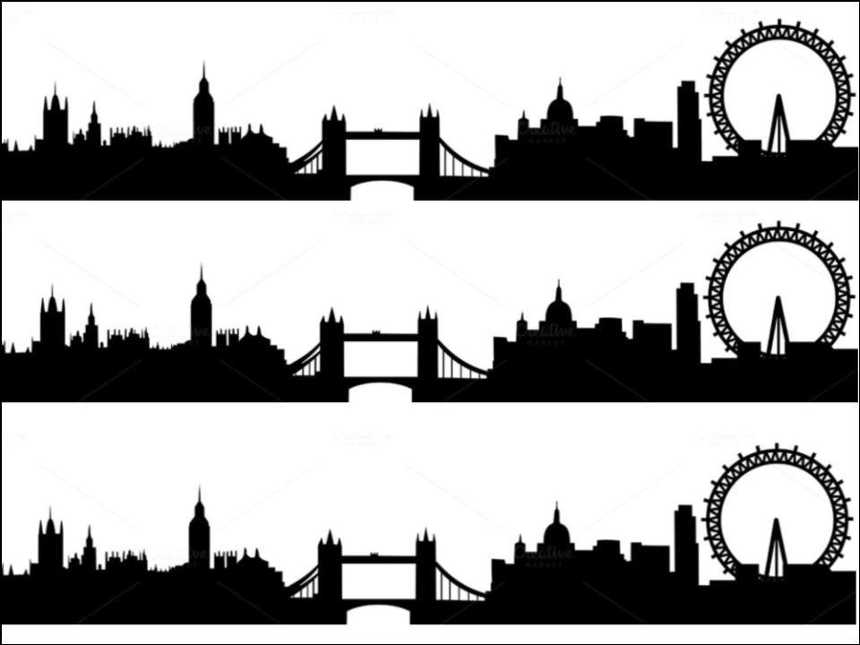 London City Skyline Silhouette at GetDrawings Free download