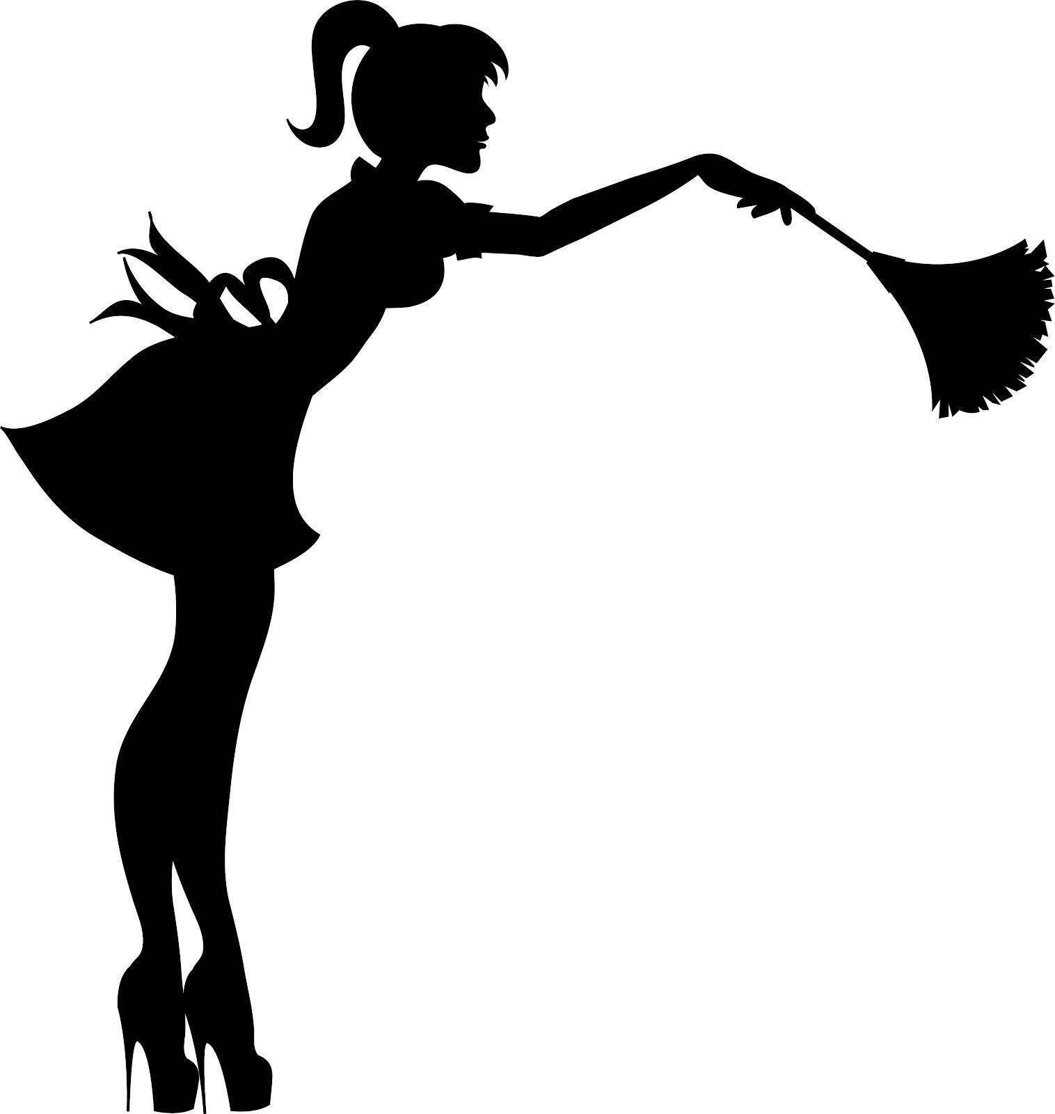 Maid Silhouette Clip Art At Getdrawings Free Download 