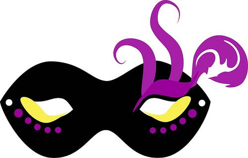 Mardi Gras Mask Silhouette At Getdrawings 