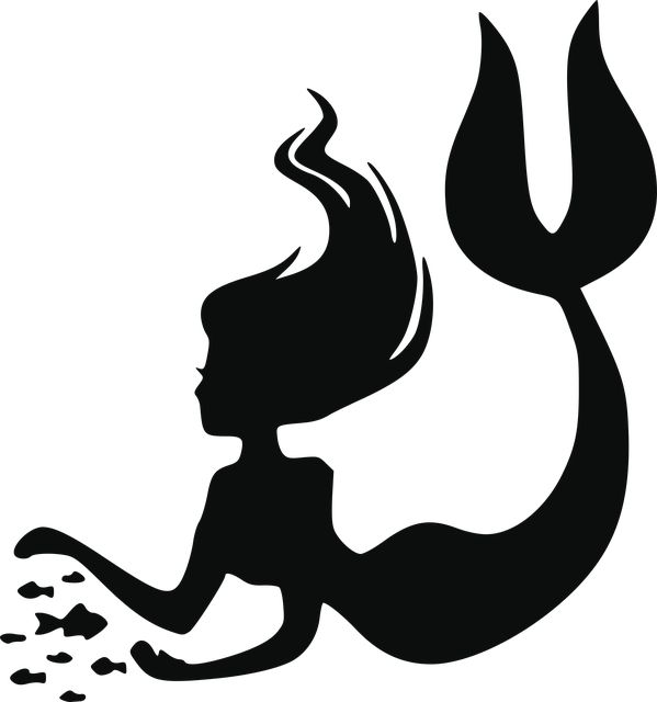 Download Mermaid Silhouette Svg At Getdrawings Free Download SVG Cut Files