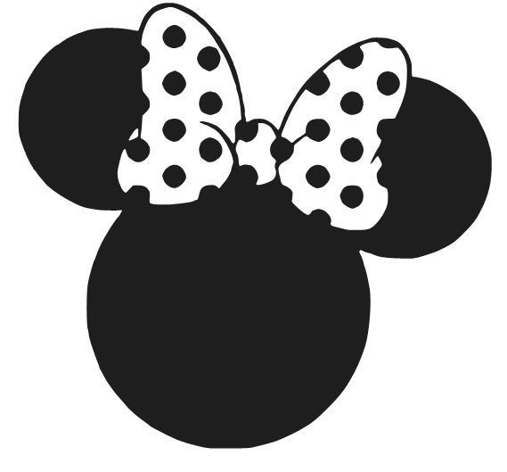 Mickey Ears Silhouette At Getdrawings Free Download